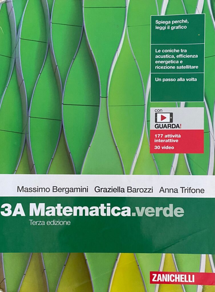 Matematica.verde 3A + 3B (Bergamini, Barozzi, Trifone)
