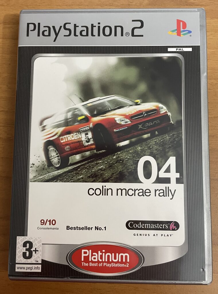 PS2 COLIN MCRAE RALLY 04 PLATINUM- PLAYSTATION 2